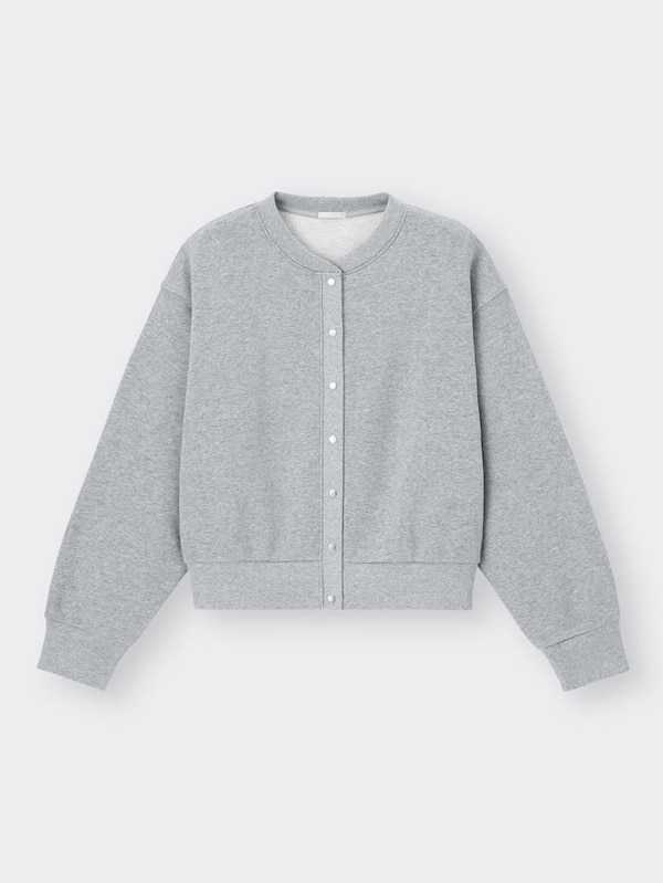 スウェットカーディガン(長袖)