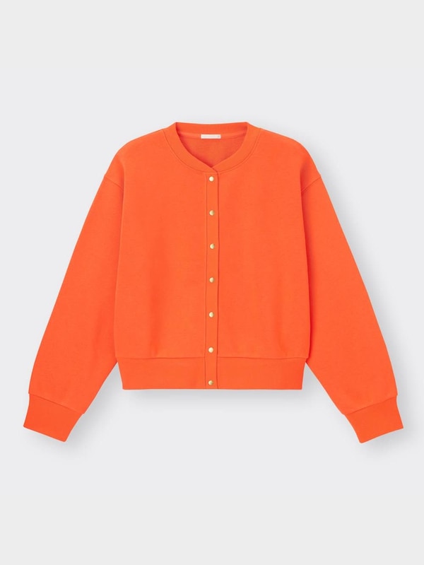 スウェットカーディガン(長袖)