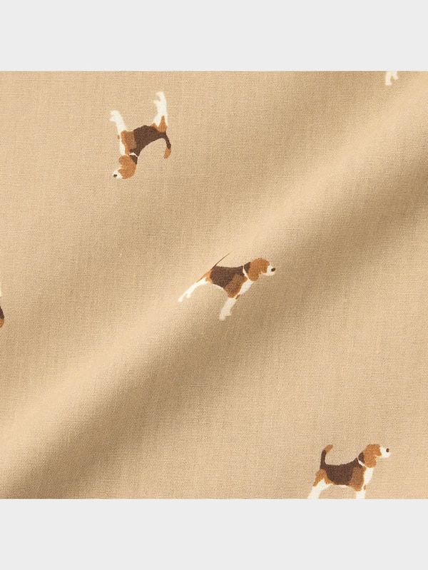 コットンパジャマ(長袖&ロングパンツ)(アニマル)+E