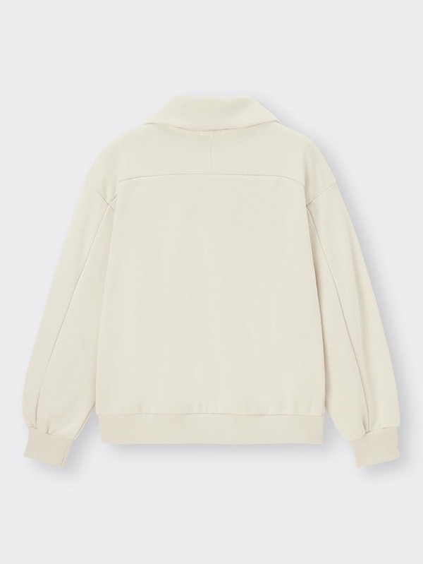 グラフィックスウェットハーフジッププルオーバー(長袖)