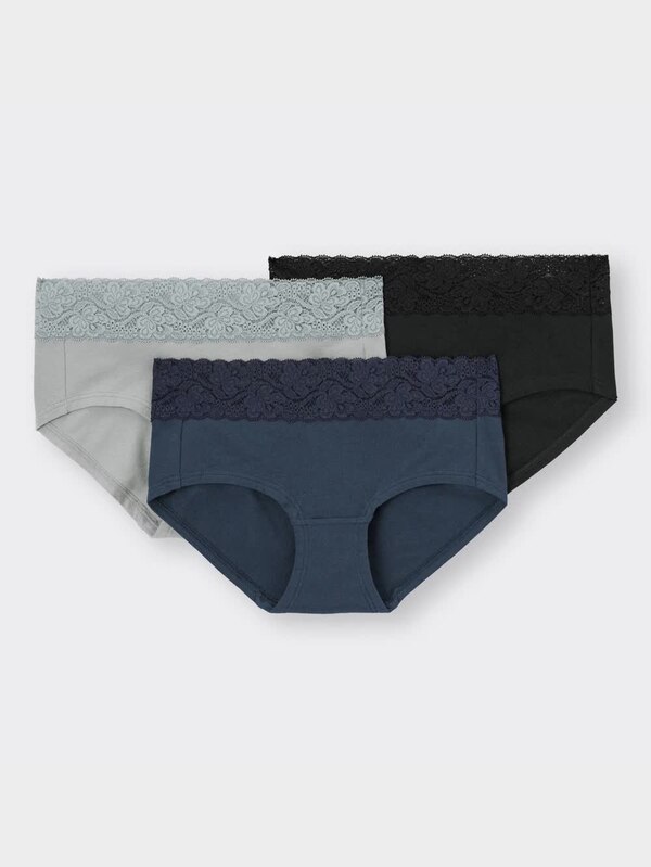 ローライズショーツ3P