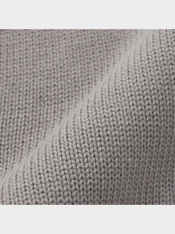 リラックスフィットクルーネックカーディガン(長袖)