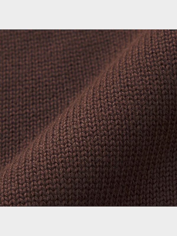 リラックスフィットクルーネックカーディガン(長袖)