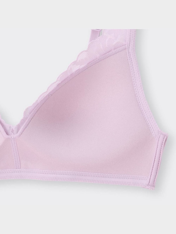 フェザーフィットブラ(ノンワイヤー)(レース)