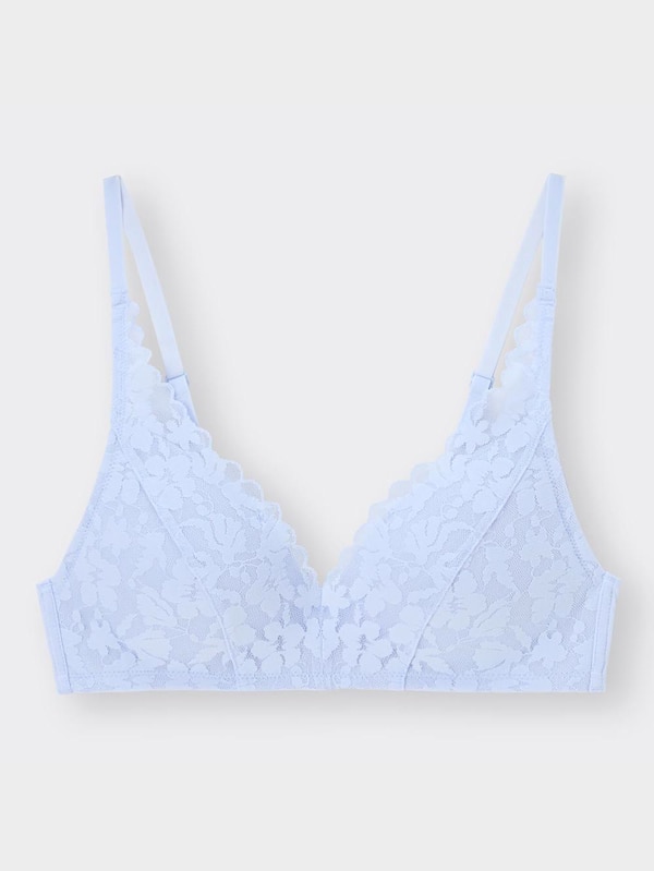 フェザーフィットブラ(ノンワイヤー)(レース)