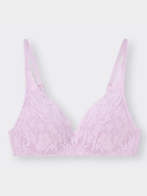 フェザーフィットブラ(ノンワイヤー)(レース)