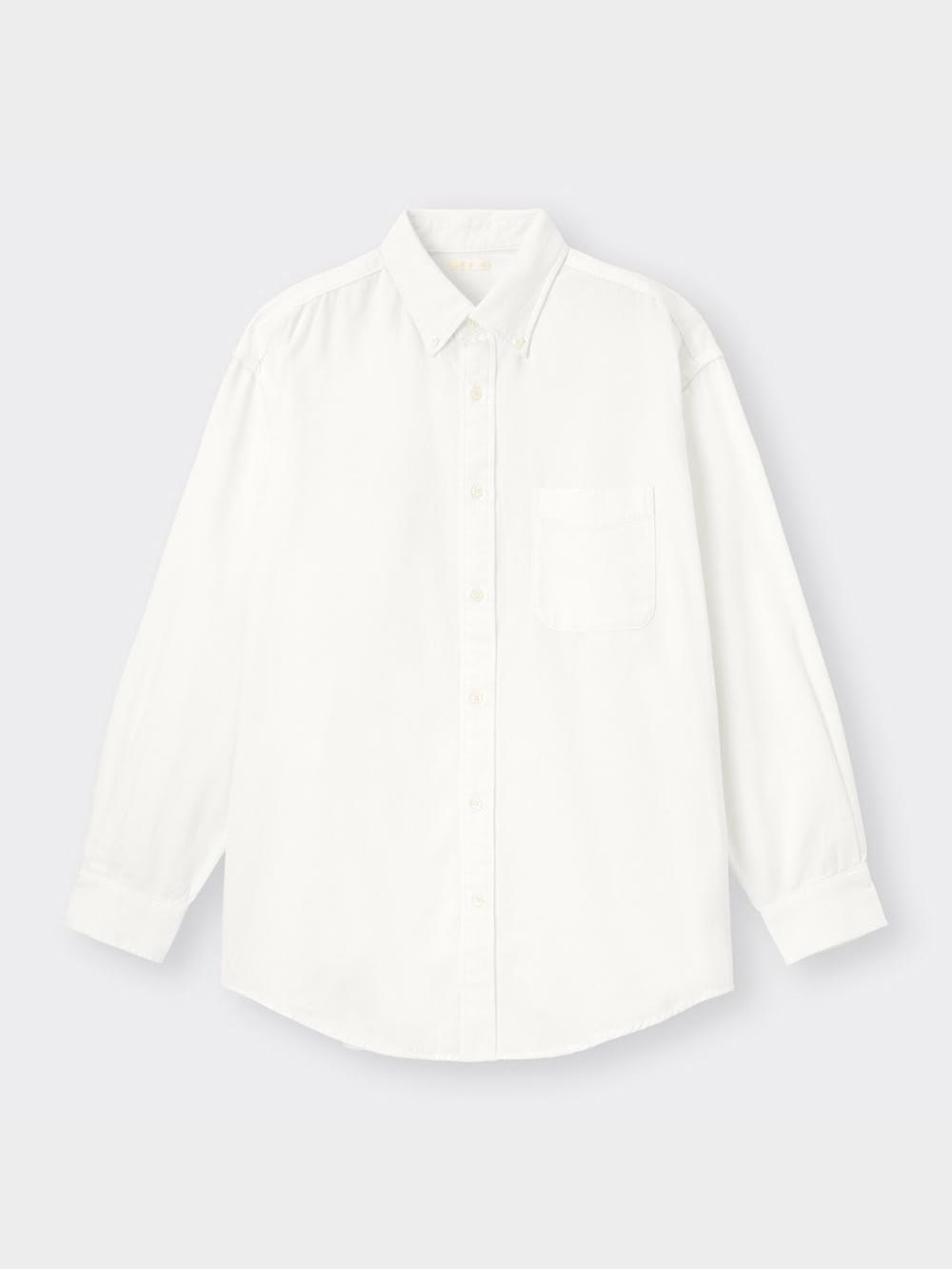 guページです GU公式 | ツイルオーバーサイズシャツ(長袖)