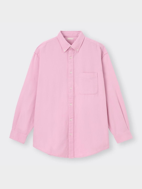 ツイルオーバーサイズシャツ(長袖)