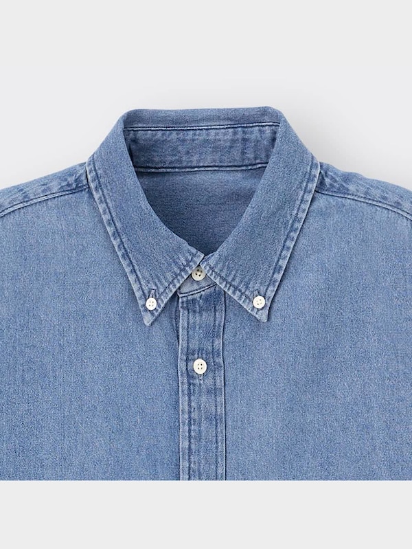 デニムオーバーサイズシャツ(長袖)