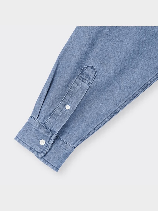 デニムオーバーサイズシャツ(長袖)