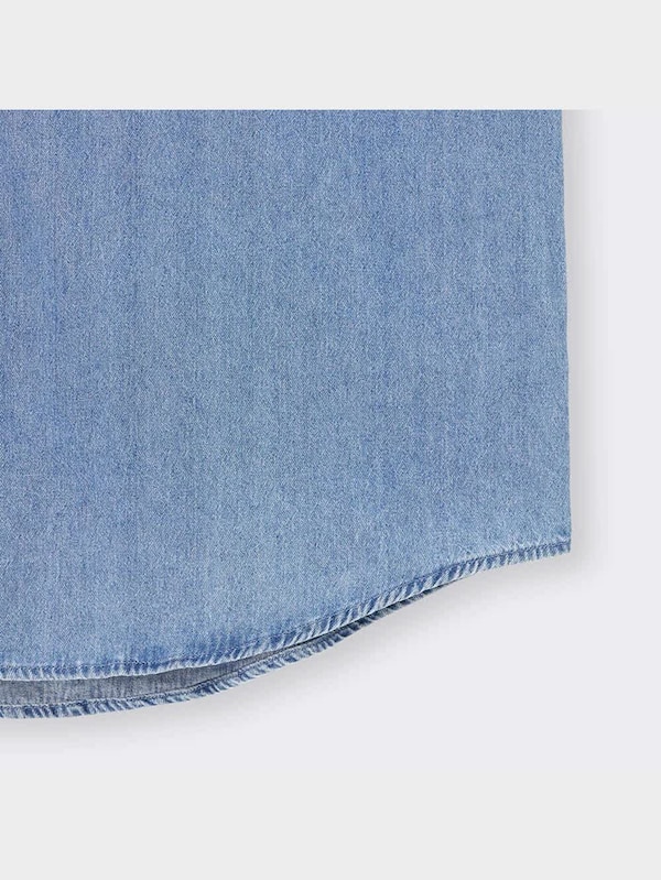 デニムオーバーサイズシャツ(長袖)