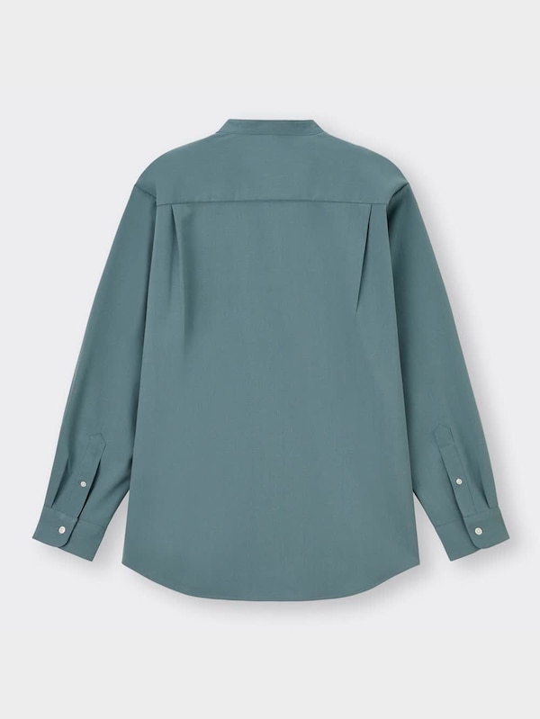 バンドカラーシャツ(長袖)