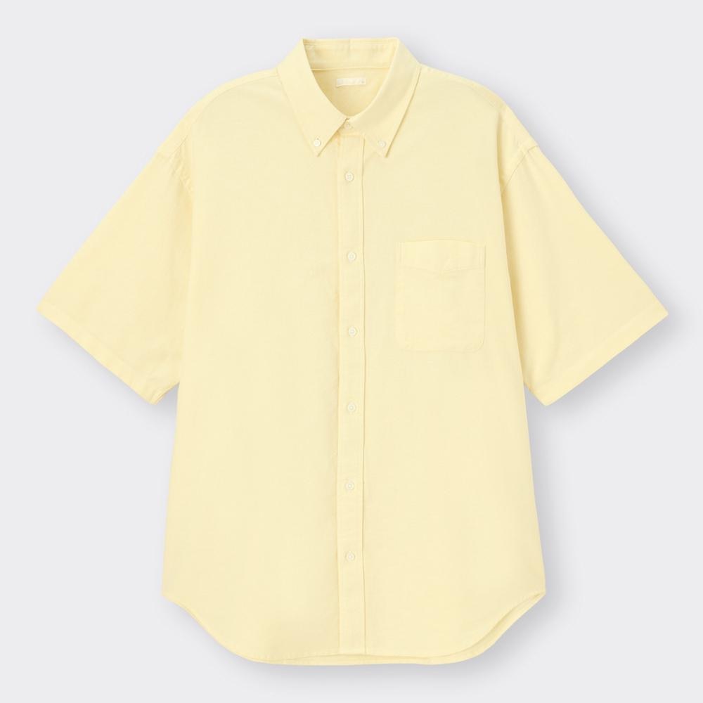 オックスフォードオーバーサイズシャツ(5分袖)
