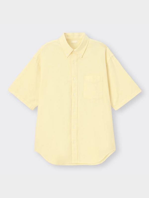 オックスフォードオーバーサイズシャツ(5分袖)