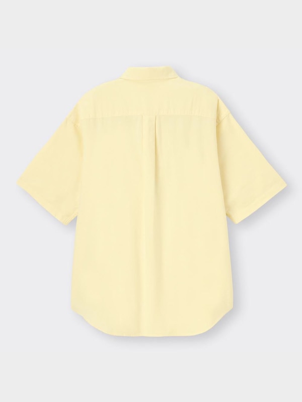 オックスフォードオーバーサイズシャツ(5分袖)