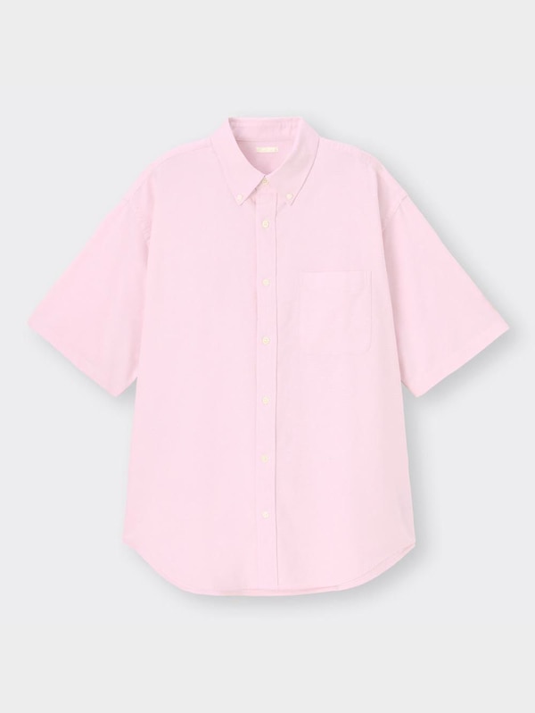 オックスフォードオーバーサイズシャツ(5分袖)