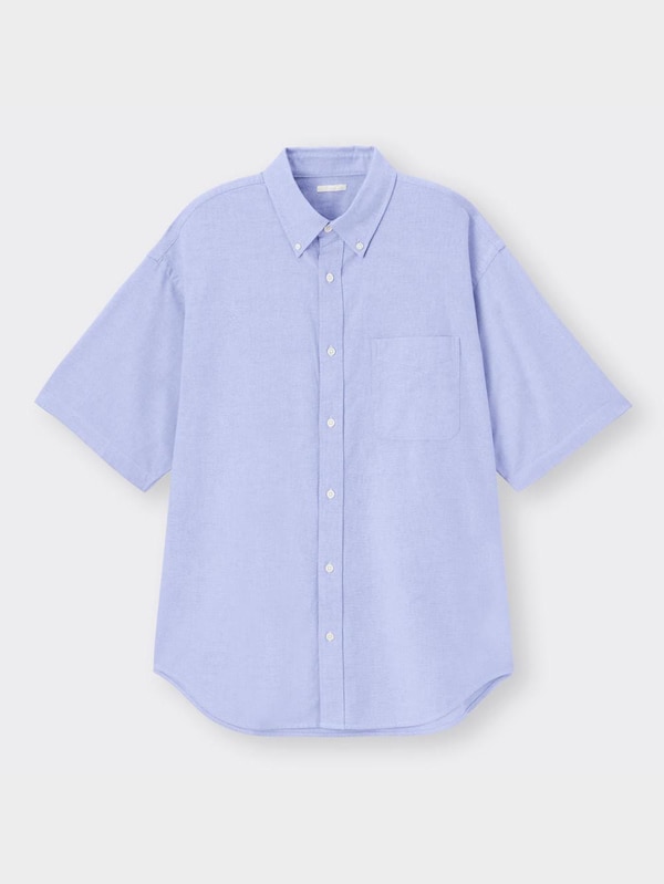 オックスフォードオーバーサイズシャツ(5分袖)