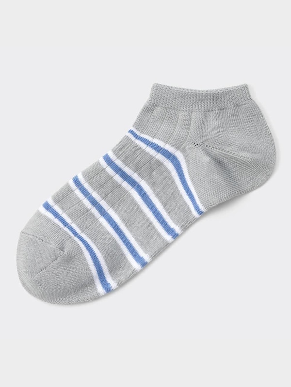 スタイルドライショートソックス(ボーダー)