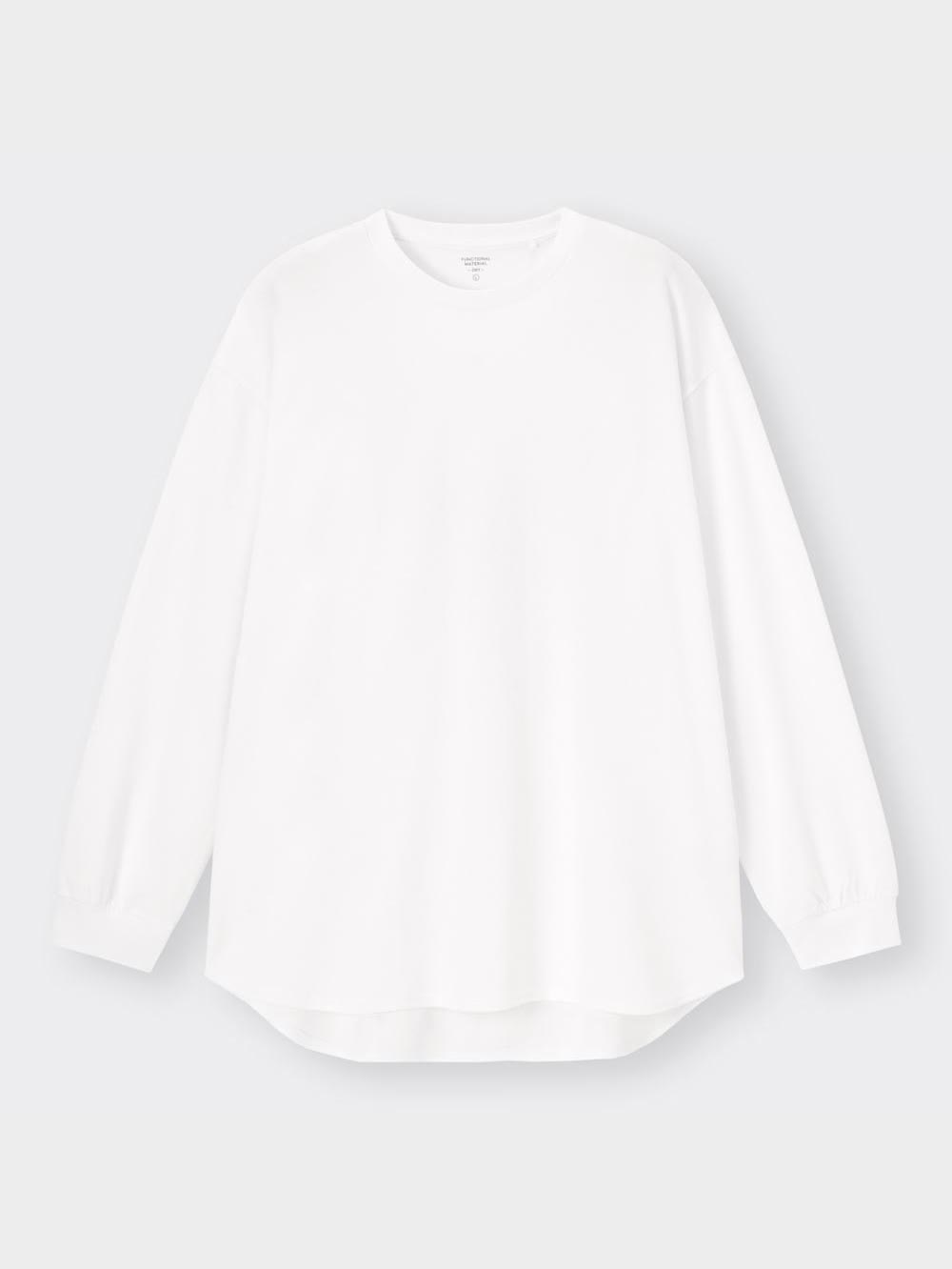 RY（≧∇≦）様 リクエスト 5点 まとめ商品 GU公式 | ドライポンチラウンドヘムT(長袖)