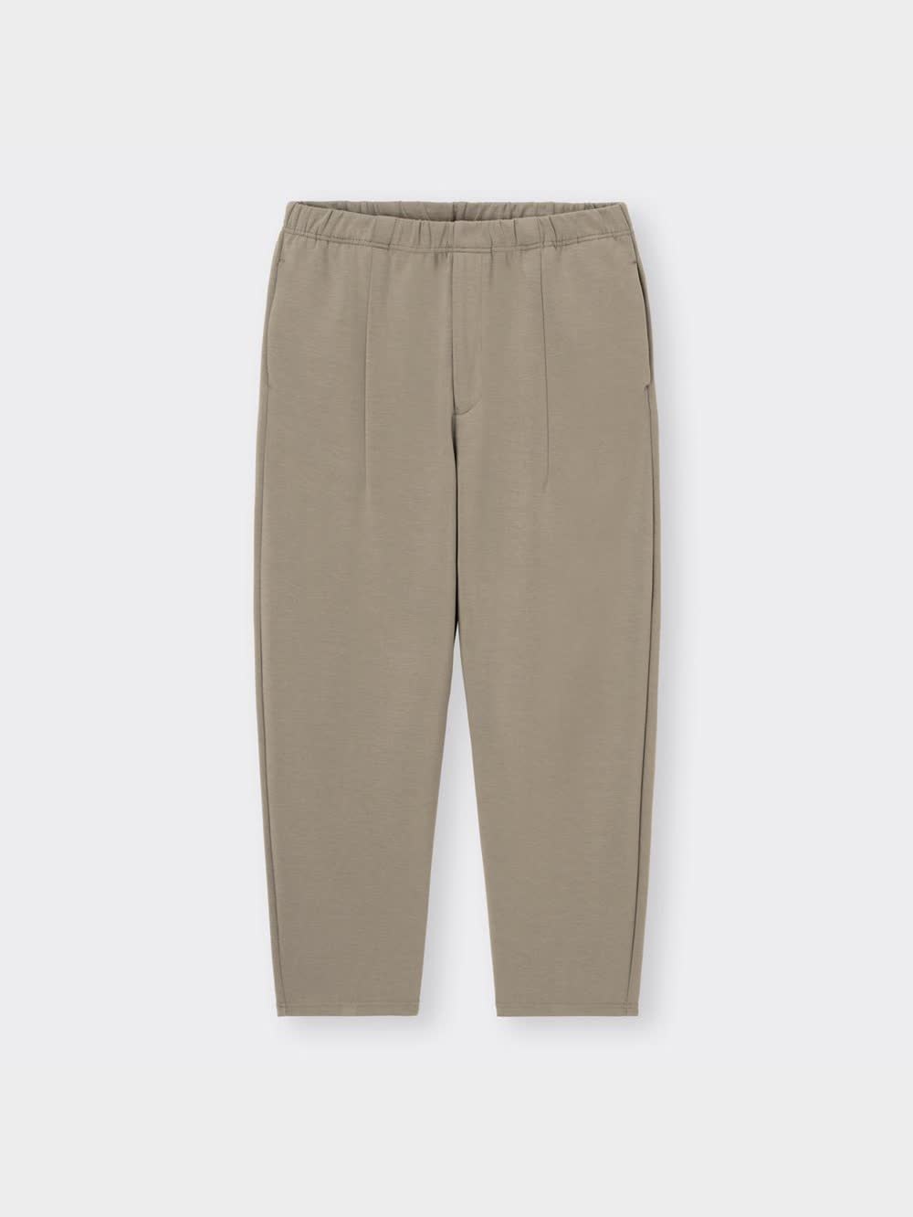 GU公式 | ダブルフェイスワイドパンツ+E