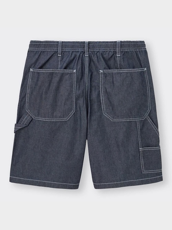 デニムペインターハーフパンツOSB+EC