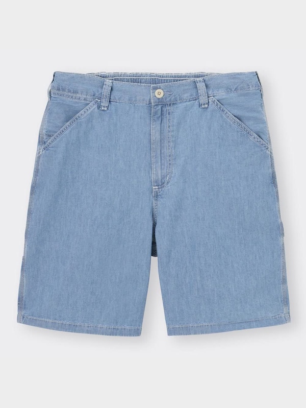 デニムペインターハーフパンツOSB+EC