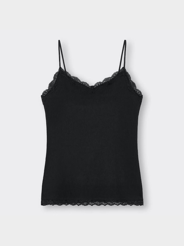 スタイルオーガニックリブレースキャミソール