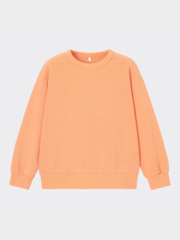 KIDS(男女兼用)クルーネックスウェットプルオーバー(長袖)