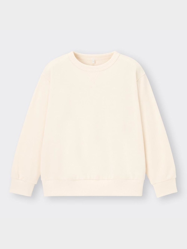 KIDS(男女兼用)クルーネックスウェットプルオーバー(長袖)