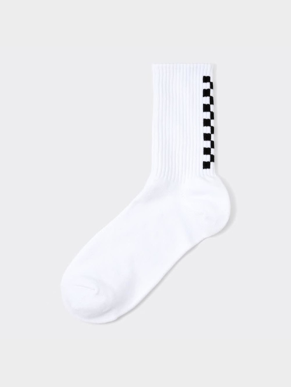 ハイアンクルソックス(チェッカーフラグ)