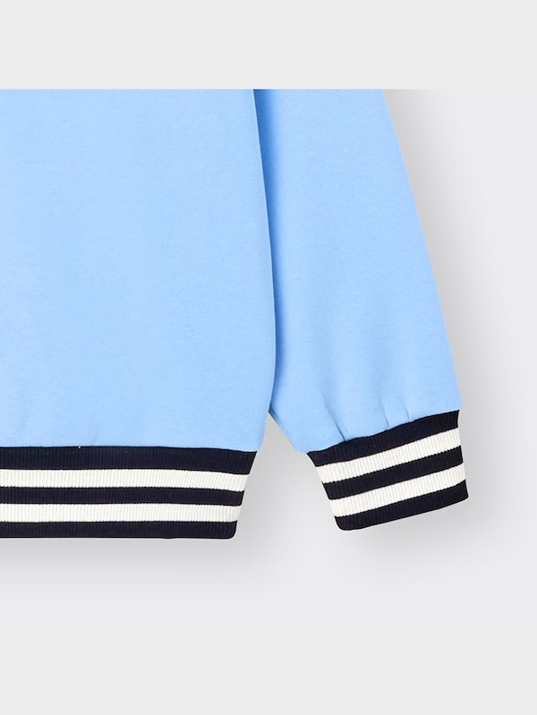 KIDS(男女兼用)スウェットハーフジッププルオーバー(長袖)