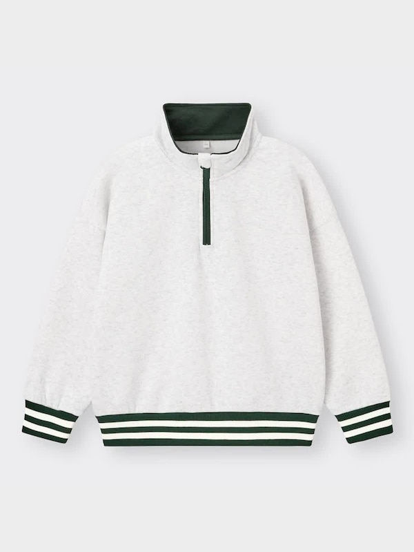 KIDS(男女兼用)スウェットハーフジッププルオーバー(長袖)