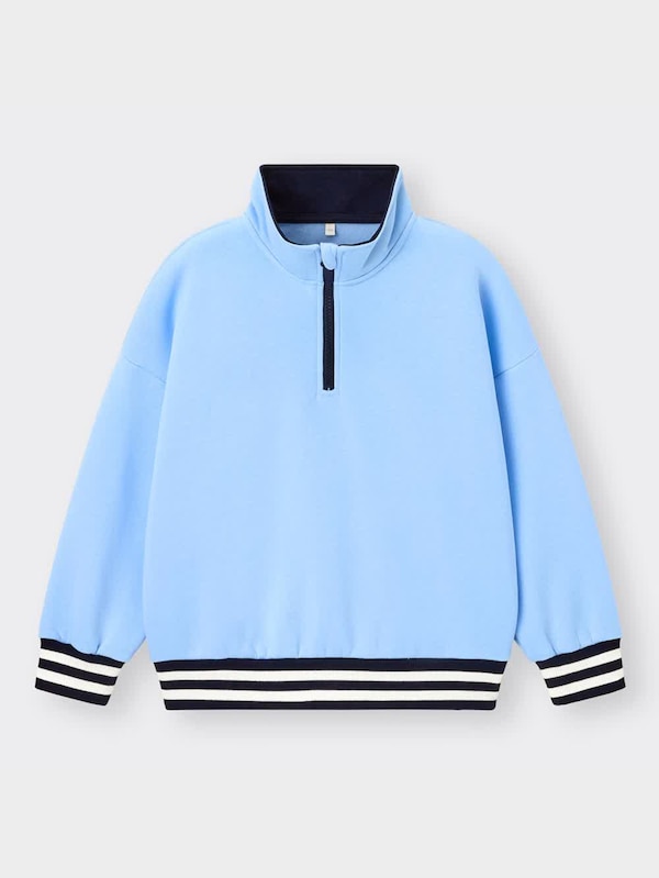 KIDS(男女兼用)スウェットハーフジッププルオーバー(長袖)