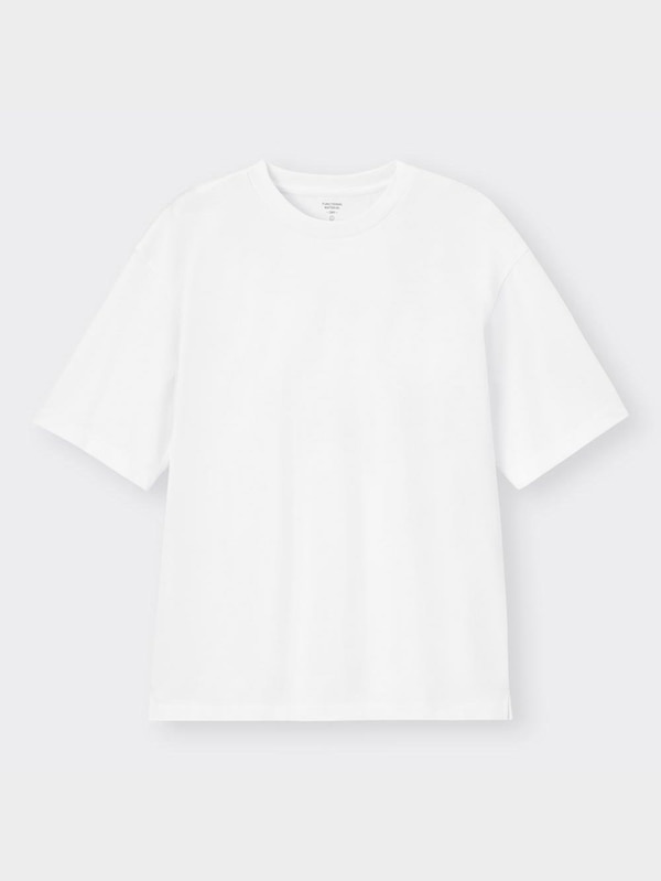 ドライポンチクルーネックT(5分袖)