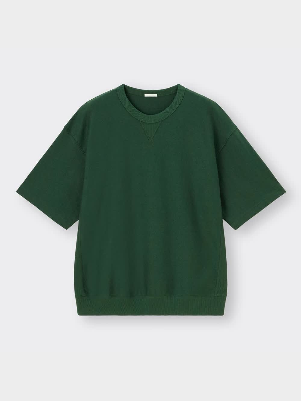 GU公式 | スウェT(5分袖)