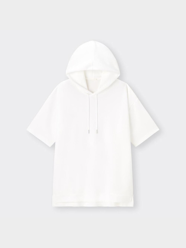 ドライダブルフェイスパーカ(5分袖)