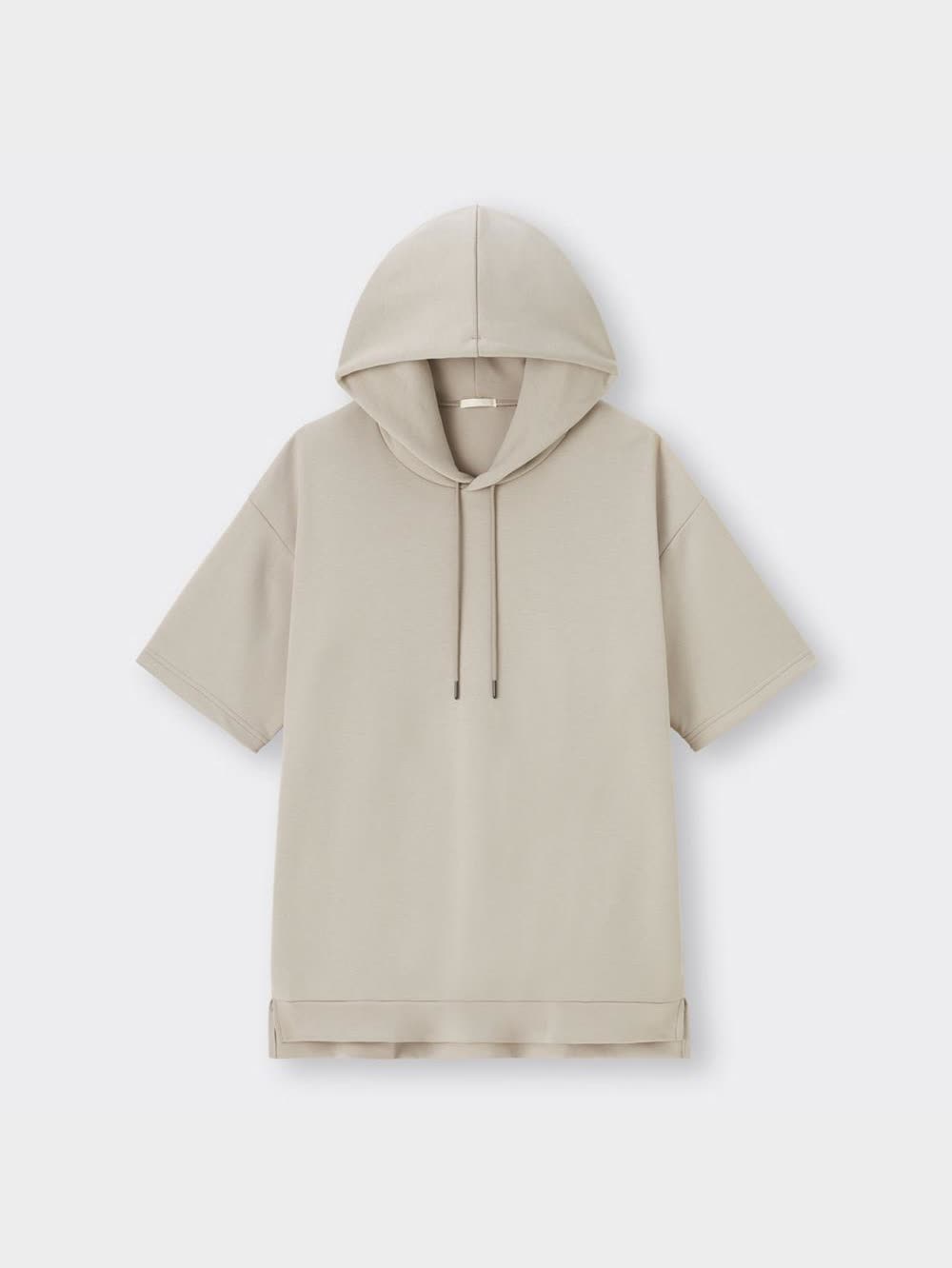 GU公式 | ドライダブルフェイスパーカ(5分袖)