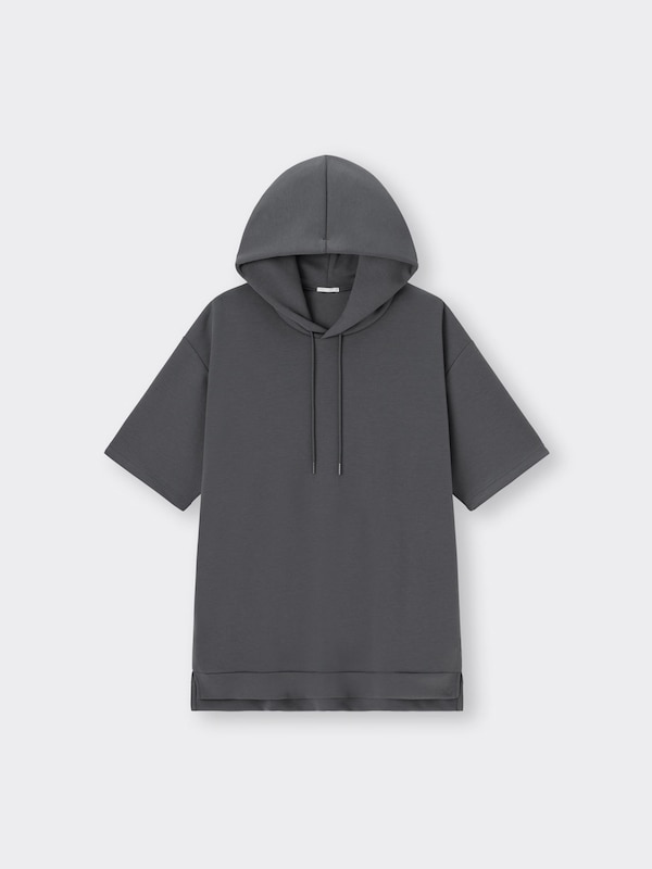 ドライダブルフェイスパーカ(5分袖)