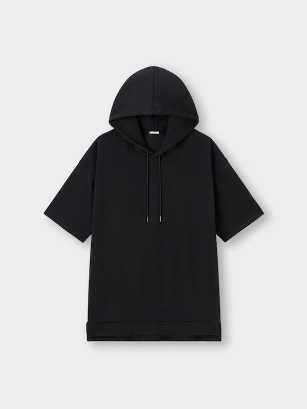 ドライダブルフェイスパーカ(5分袖)