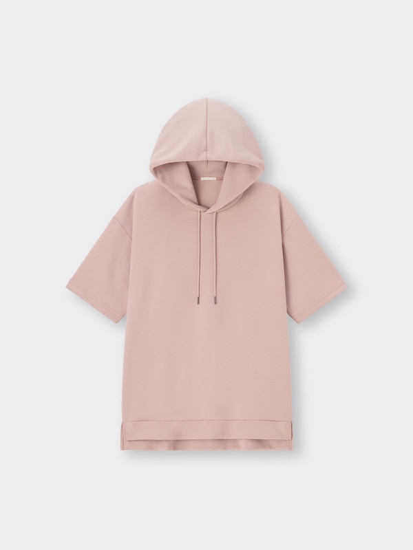 ドライダブルフェイスパーカ(5分袖)