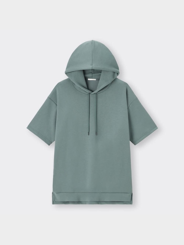 ドライダブルフェイスパーカ(5分袖)