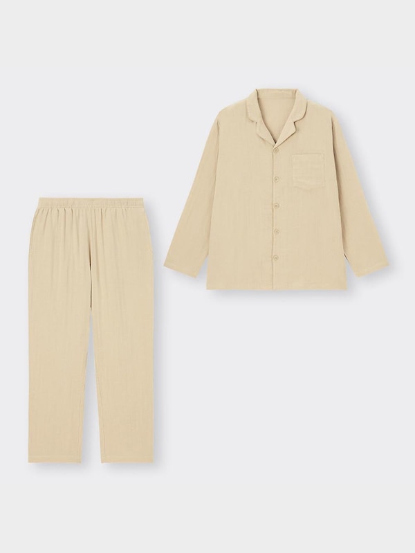 オーガニックコットンパジャマ(長袖)+E