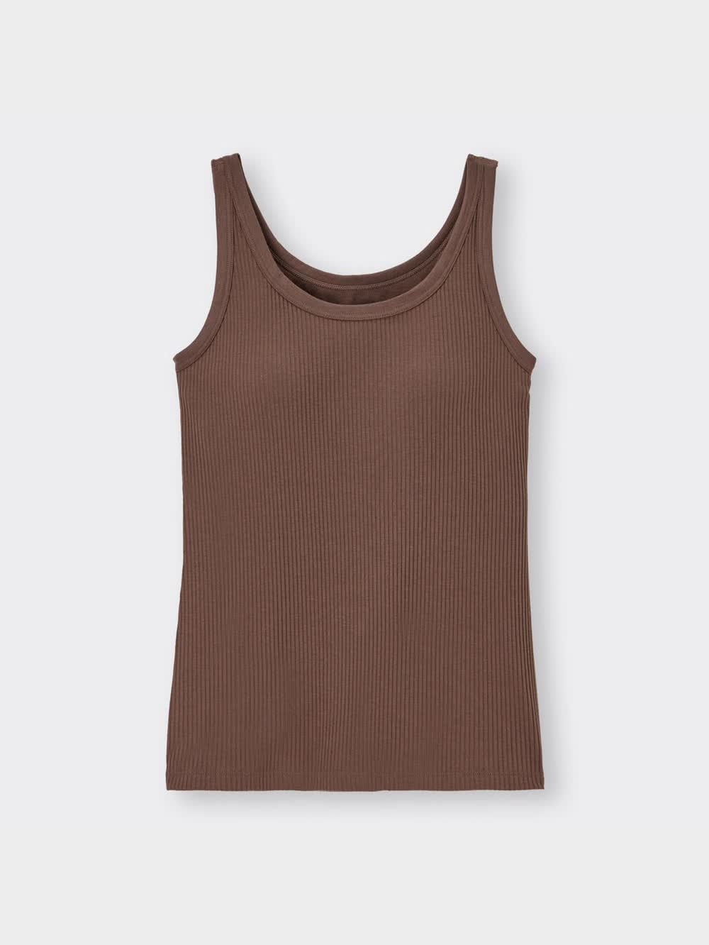 zappページ GU公式 | ブラフィールリブタンクトップ