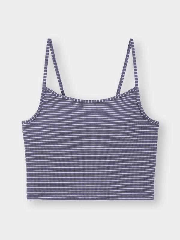 ブラフィール2WAYクロップドキャミソール(ボーダー)