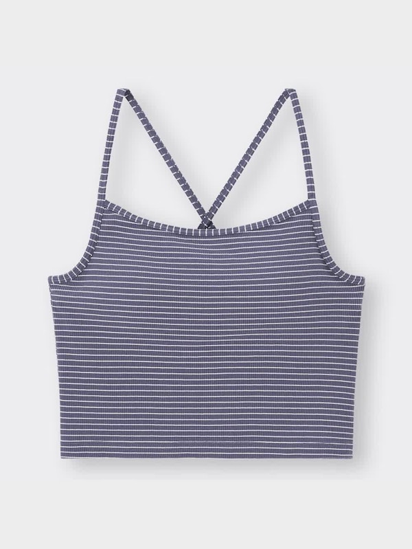 ブラフィール2WAYクロップドキャミソール(ボーダー)