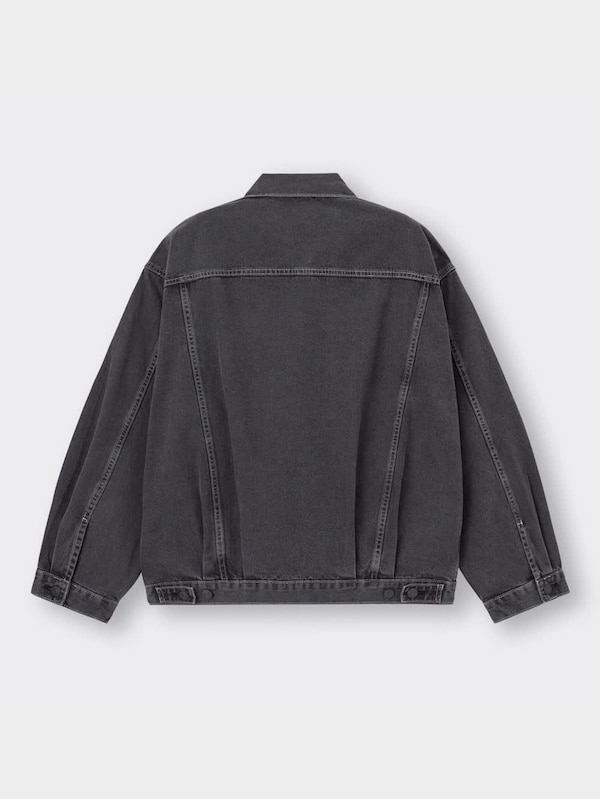 デニムオーバーサイズジャケット(セットアップ可��能)