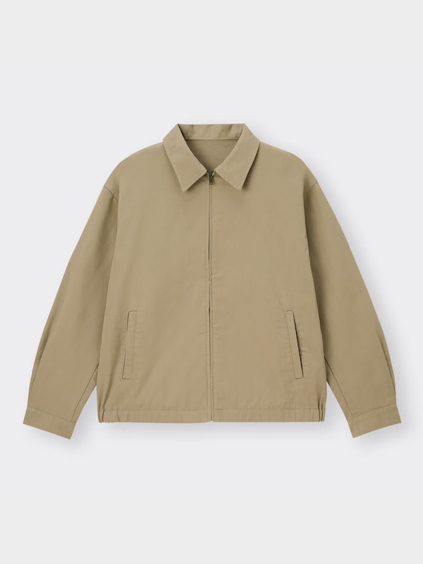 ジップアップブルゾン