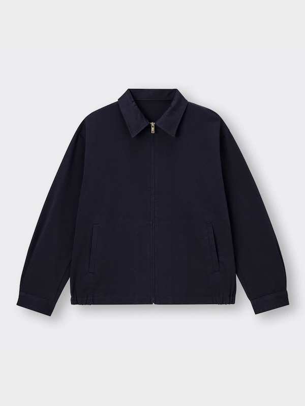 ジップアップブルゾン