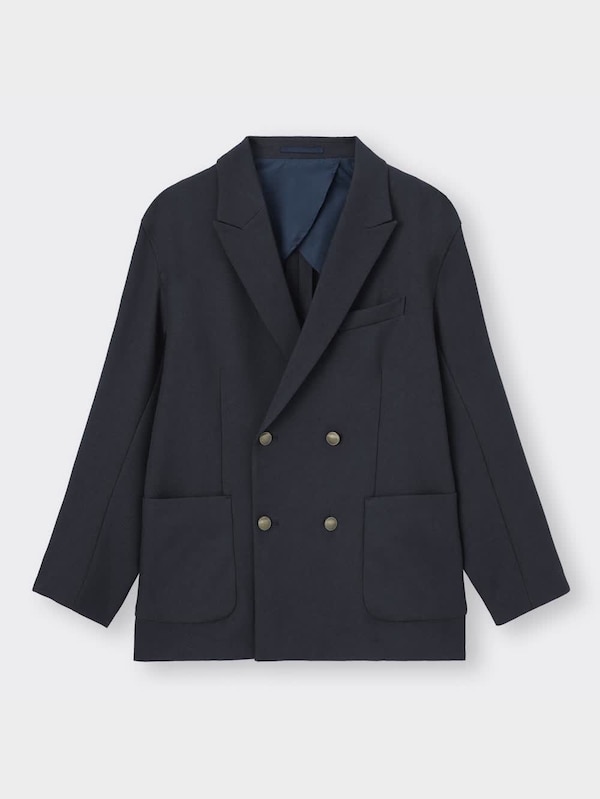 ダブルブレストブレザー