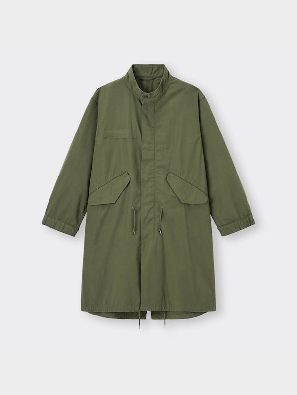 オーバーサイズモッズコート+E